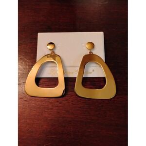 Fifth Avenue Collection Flamboyant Fun Gold Geometric Drop Earrings EG-FFUN-ST00